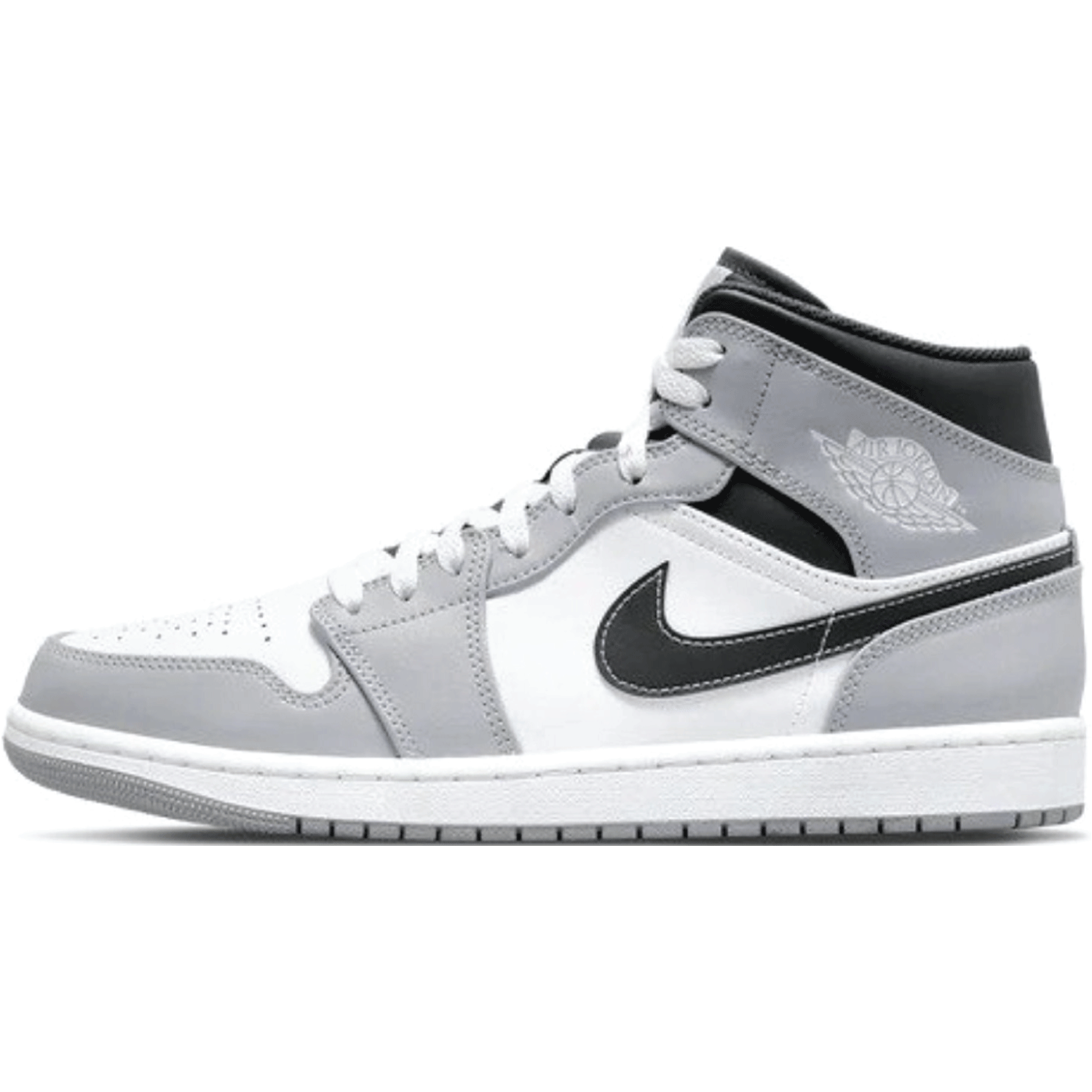 Air Jordan 1 Mid 'Light Smoke Grey | light smoke | smokey greys jordan 1 | mid light smoke grey jordan 1 | light smoke | jordan mid greys | jordan mid greys