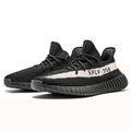 This is the front side of the Yeezy Boost 350 V2 Black-White