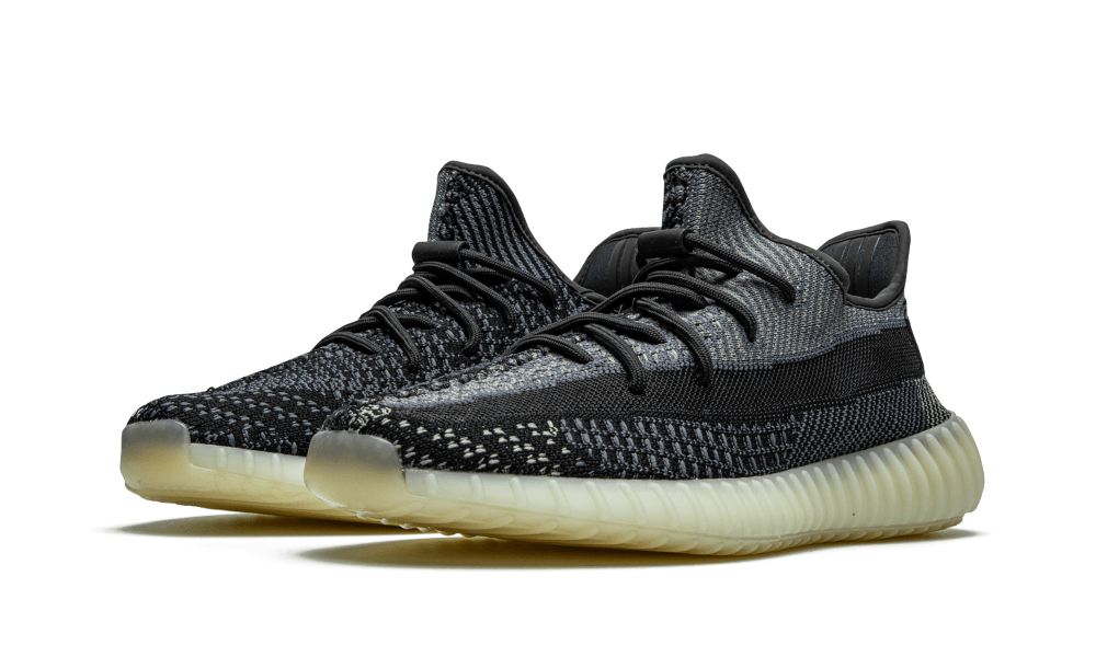 This is the front side of the Yeezy Boost 350 V2 Reflective Asriel