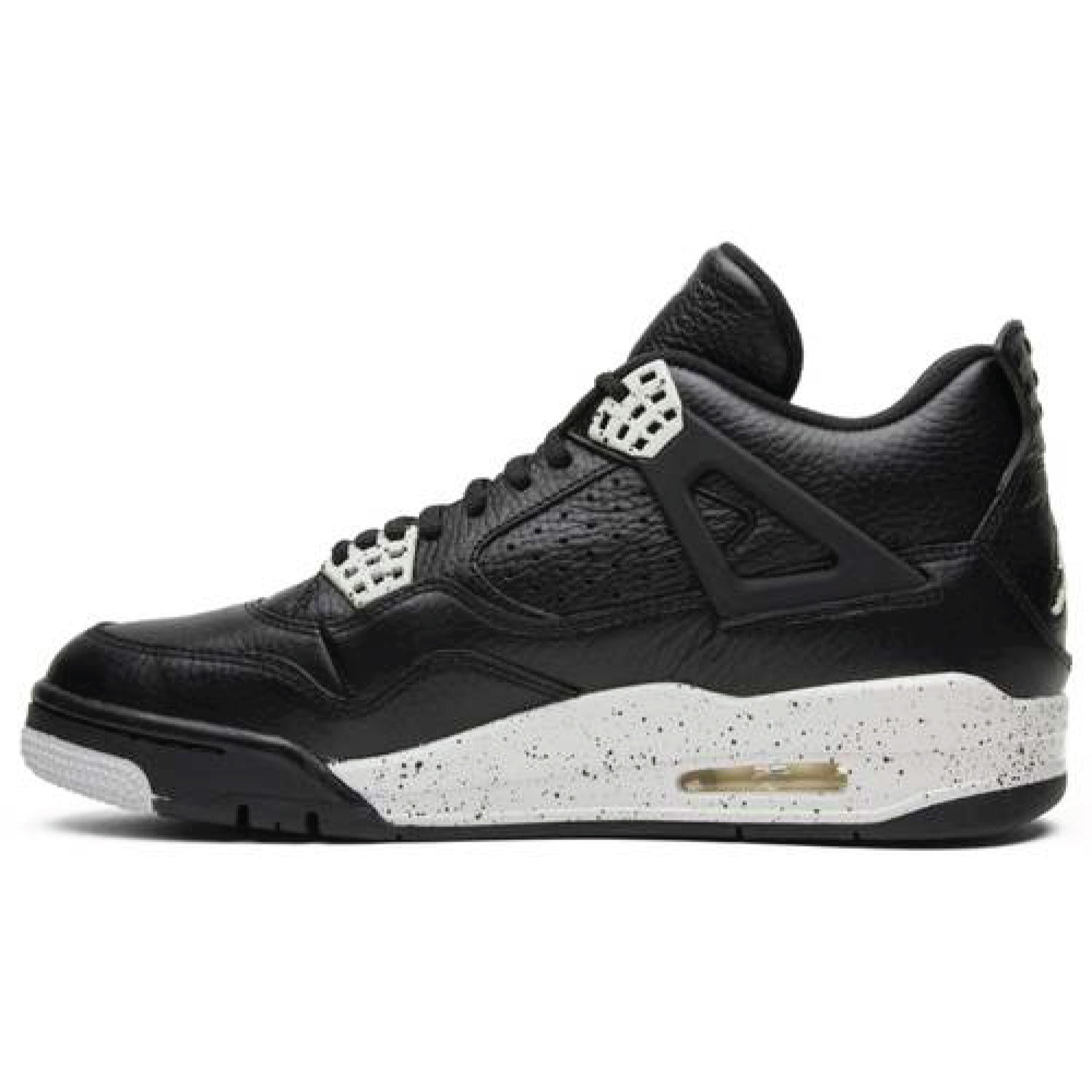 Air Jordan 4 Retro LS Black Oreo